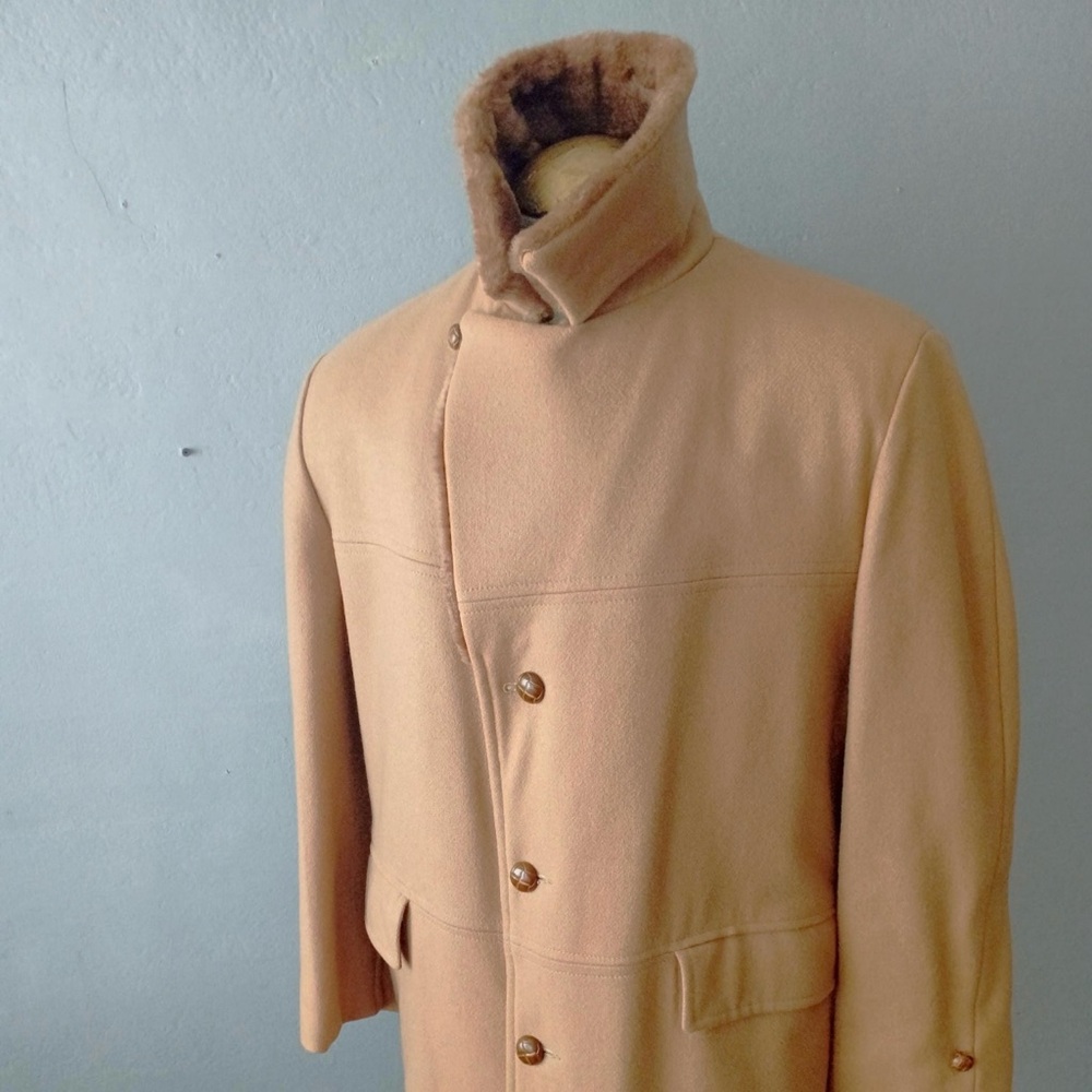RESERVED for @olleh_okoan Men's Tan Wool Coat